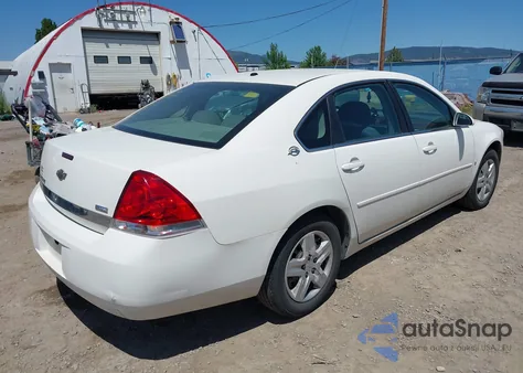 2008 Chevrolet Impala Ls z USA, uszkodzony, nr VIN 2G1WB55K889137984